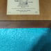 Howard Miller Vintage Clock model 612436 with key. For parts or repair.