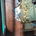 Howard Miller Vintage Clock model 612436 with key. For parts or repair.