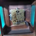 Howard Miller Vintage Clock model 612436 with key. For parts or repair.