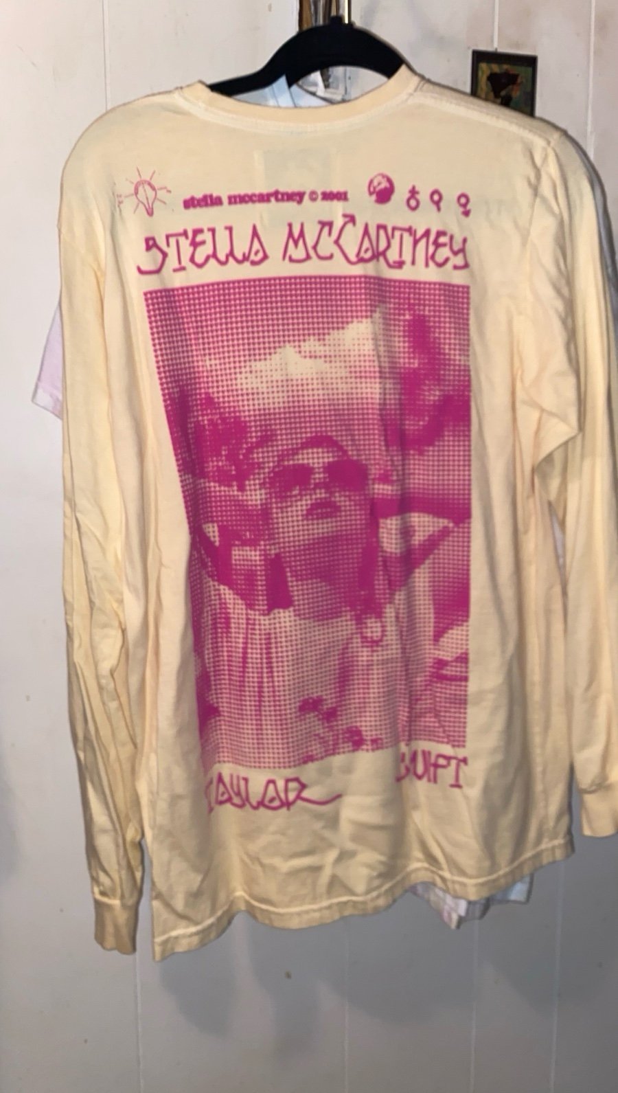 Taylor Swift Lover yellow long sleeve tee