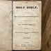 Holy Bible Old & New Testaments (American Bible Society 1829) stereotype edition