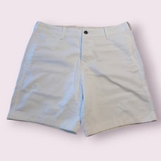 Men's Abercrombie A&F 8 Stretch Flat-Front Short Size 34 White - New With Tags