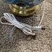 Vintage Glass Blue Glass Bubble Lamp