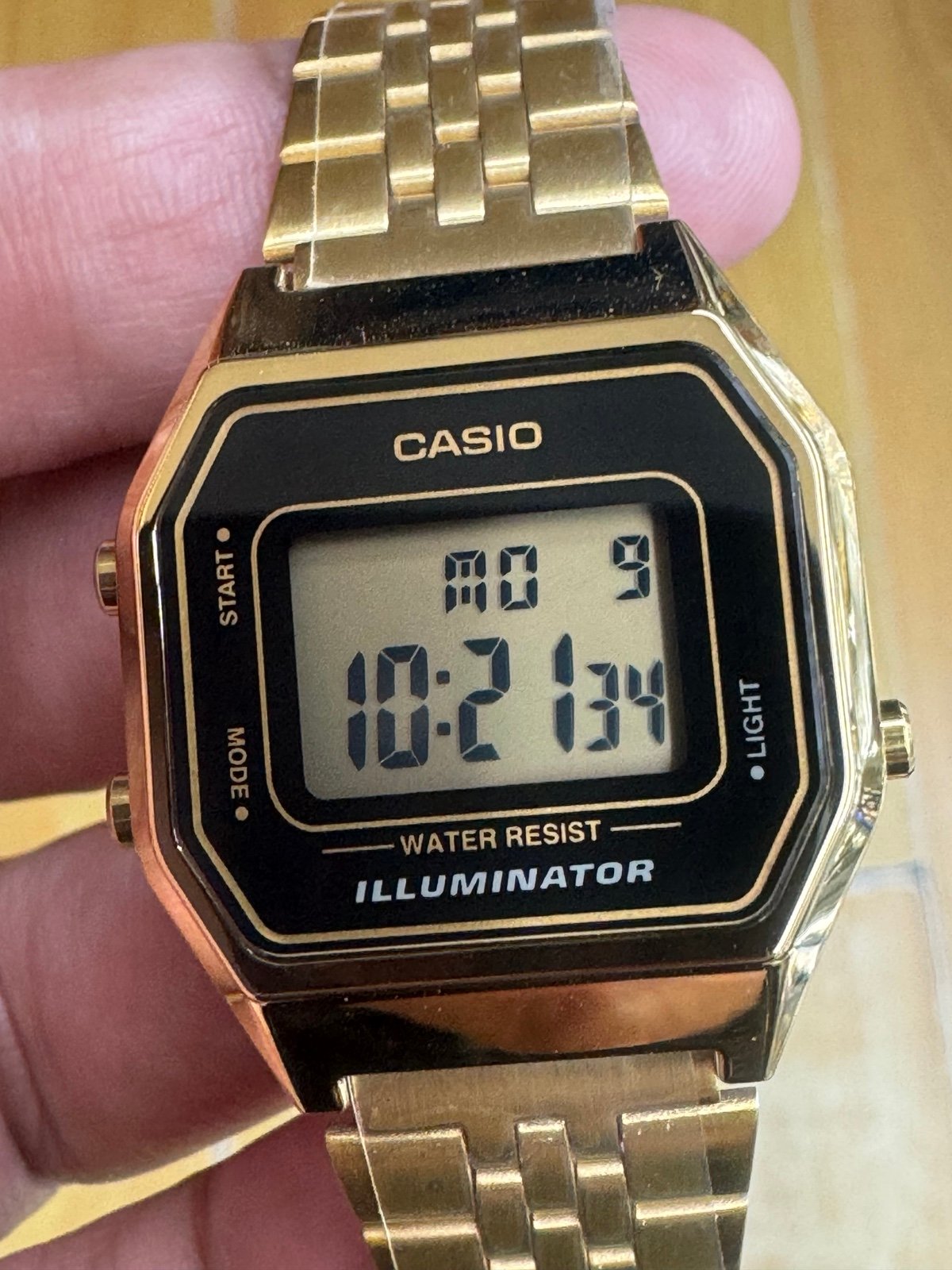Ladies Casio Digital Stainless Steel Watch for Ladies, Extra Small, Affordable