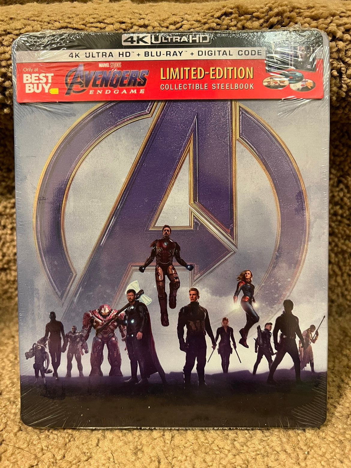Avengers: Endgame Steelbook Best Buy Exclusive
