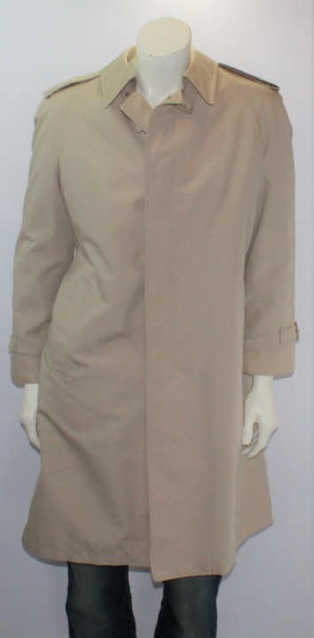 Mens London Fog Trench Coat Jacket