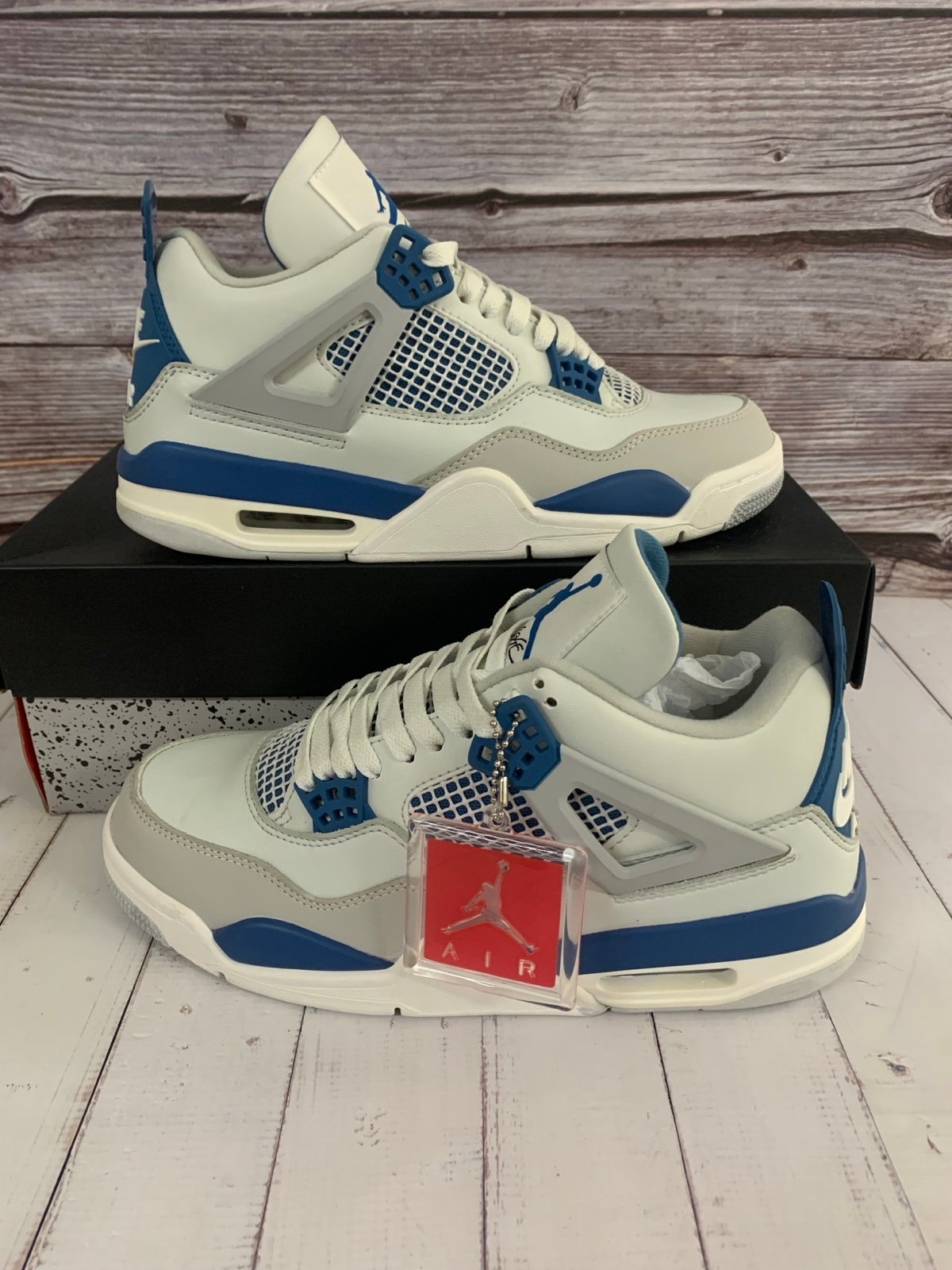 Jordan 4 Military Blue men size 8
