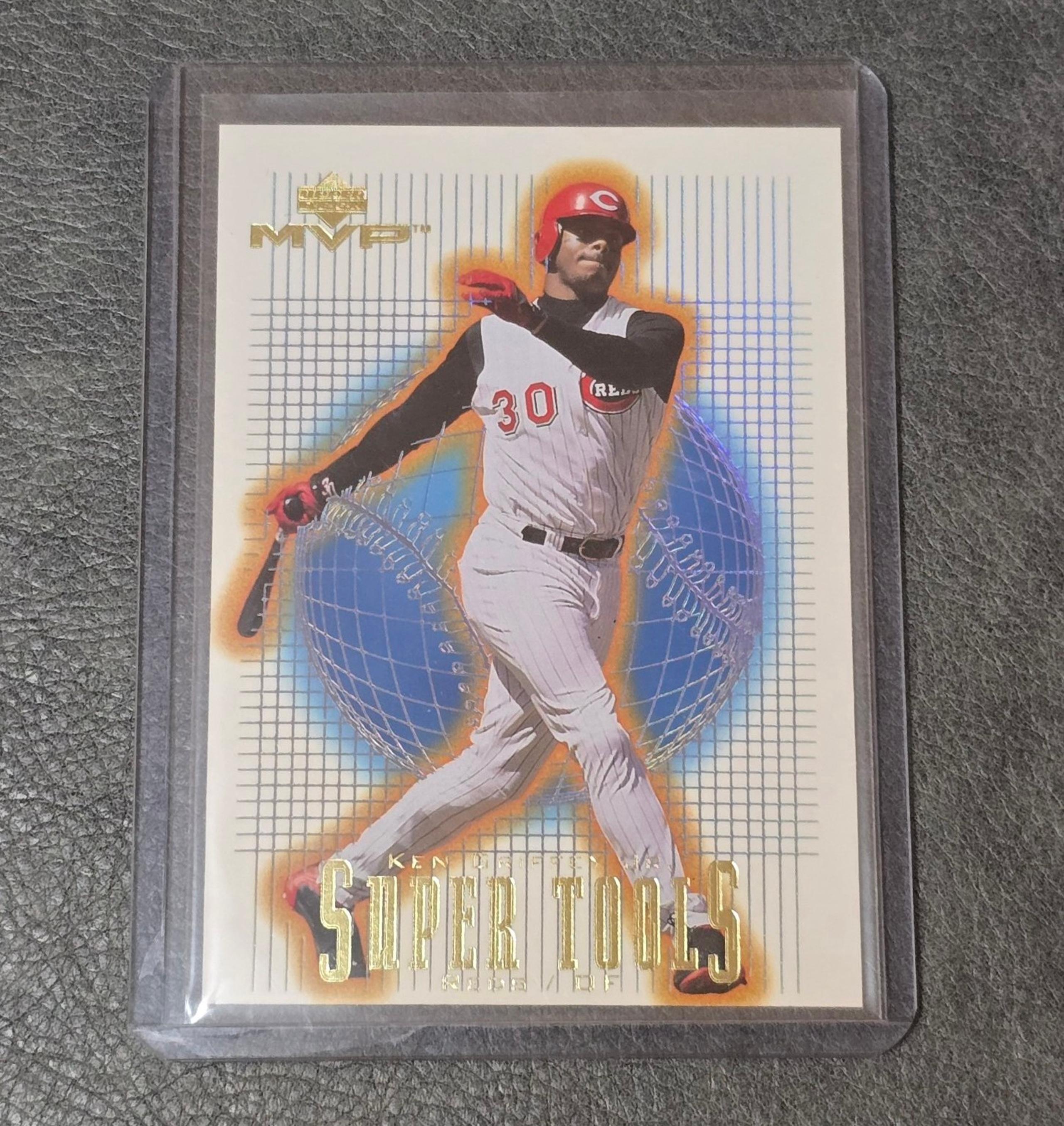 2001 Upper Deck MVP Super Tools #ST1 Ken Griffey Jr Baseball Card