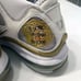 Nike LeBron 7 Retro Youth China Moon Gold White Sneakers US Size 5.5Y