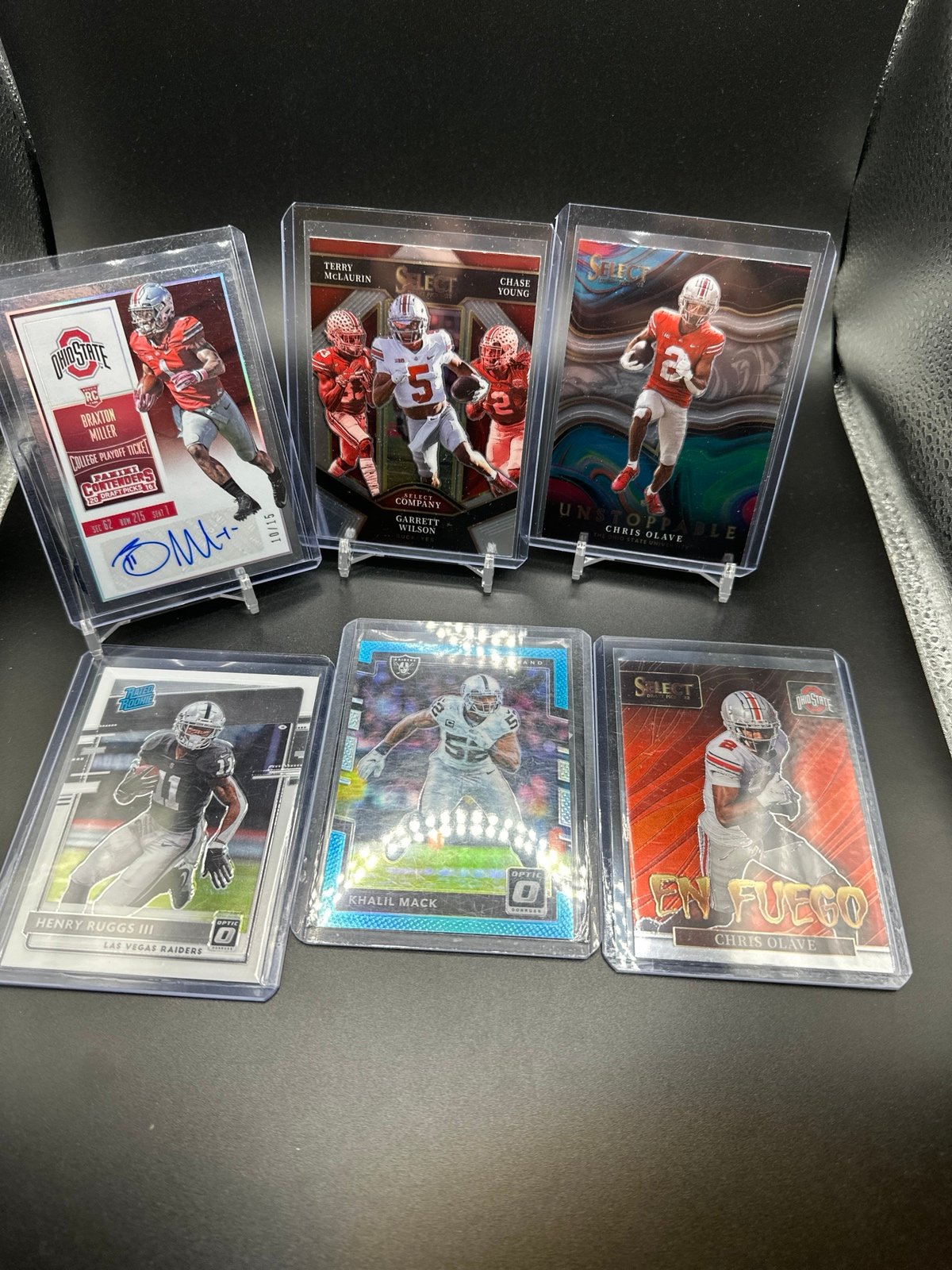 FOOTBALL CARD LOT, /15 auto, /299. Sweet lot