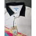 Chubbies Polo Shirt Mens Medium Paintbrush The Tennis Champ Golf Graffiti NWT