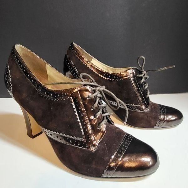 Enzo Angiolini Brown Mary Jane Shoes