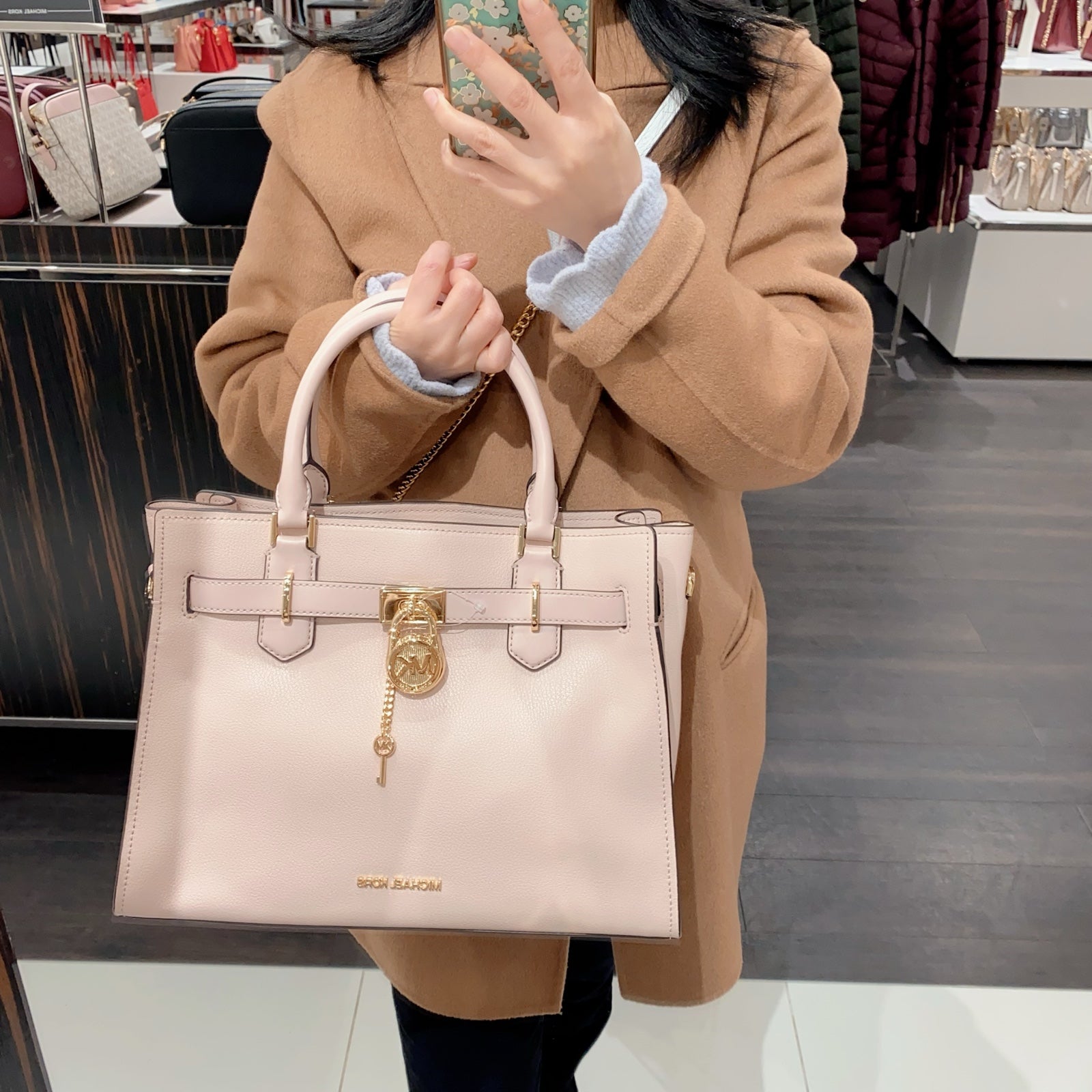 Michael Kors Hamilton Medium Satchels