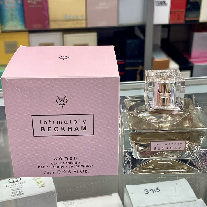 Intimately BECKHAM by David Beckham For Women EDT Spray 2.5 oz RARE - NEW IN BOX