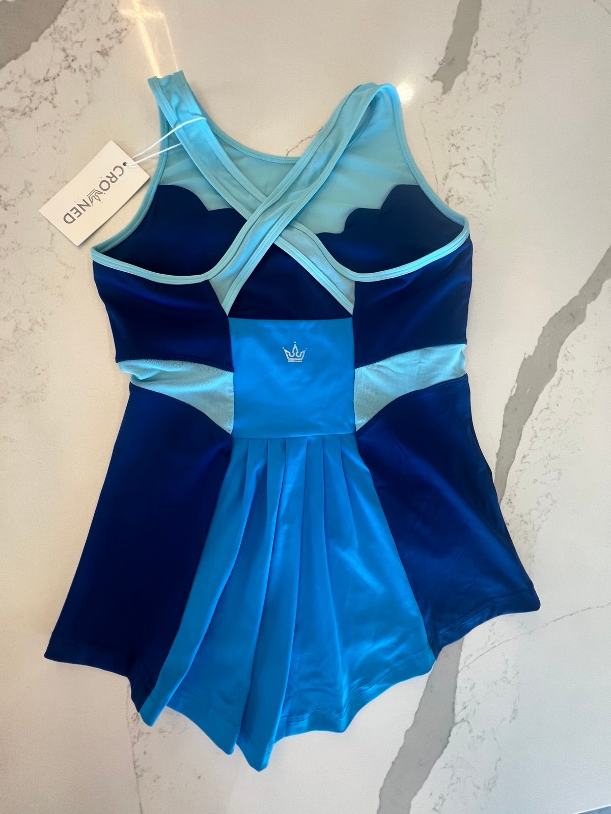 Crowned Athletics athletic mermaid top