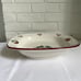 Pfaltzgraff DELICOUS Apple 14 Square Serving Pasta Bowl Red Metal Rack Handles