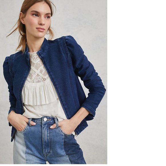 Anthropologie Pilcro Anita Cropped Jacket xs new with tag