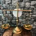 NEW Gringotts Wizard Bank Gold Scale Decor Harry Potter Birthday Party Decor