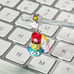 Sanrio Hangyodon Tanghulu 925 Sterling Silver Dangle Charm(Fit Pandora Bracelet)
