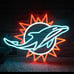 Miami Dolphins NFL Neon Light