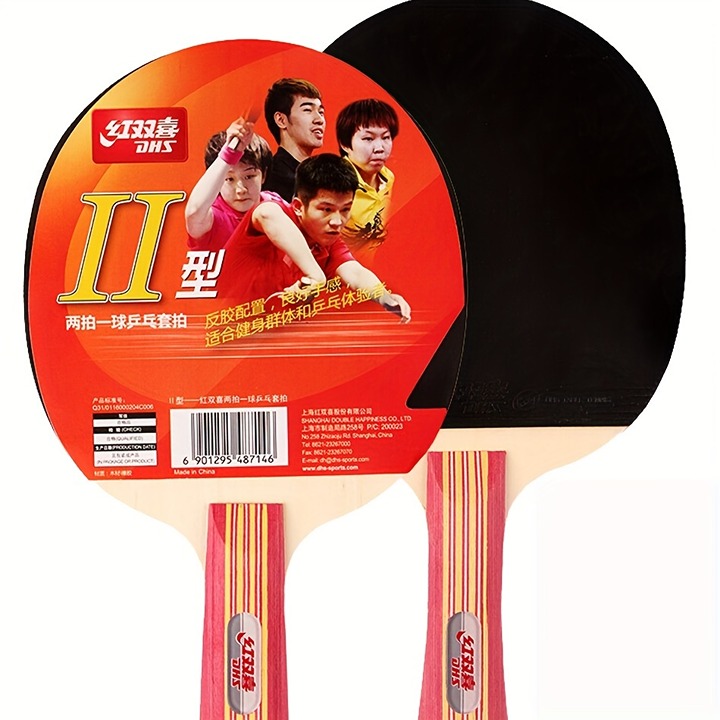 Premium Table Tennis Rackets Double-sided Reverse