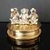 Vintage 3 Monkeys Hear/See/Speak No Evil Magnifying Glass