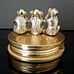 Vintage 3 Monkeys Hear/See/Speak No Evil Magnifying Glass