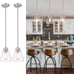 Beionxii Modern Glass Pendant Lights
