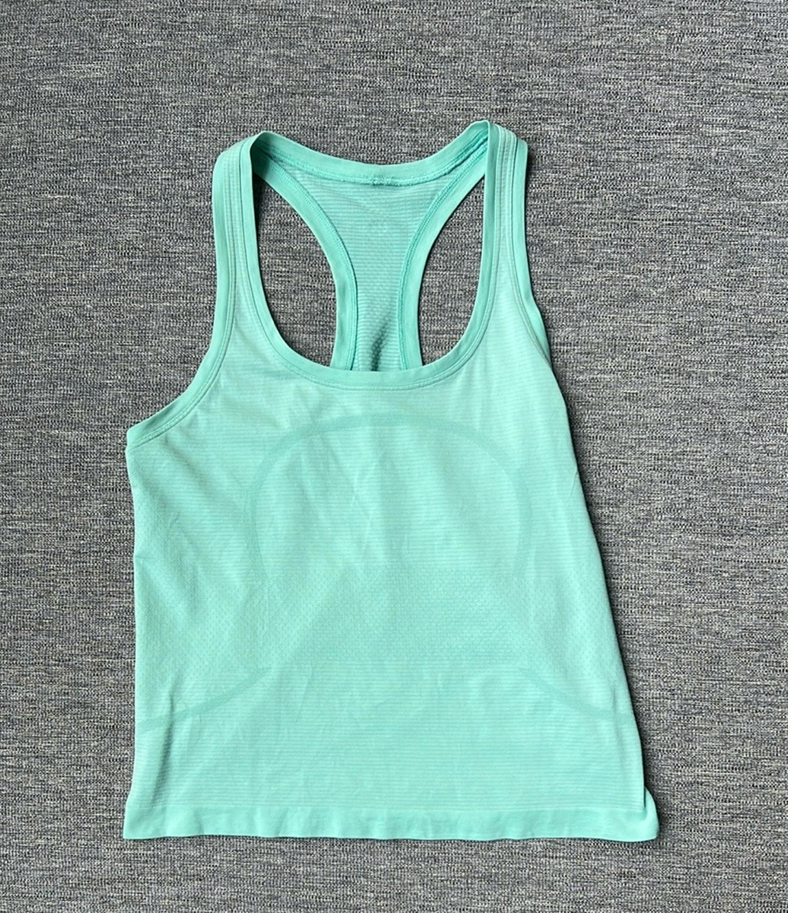 Lululemon Mint Green Racerback Tank Top