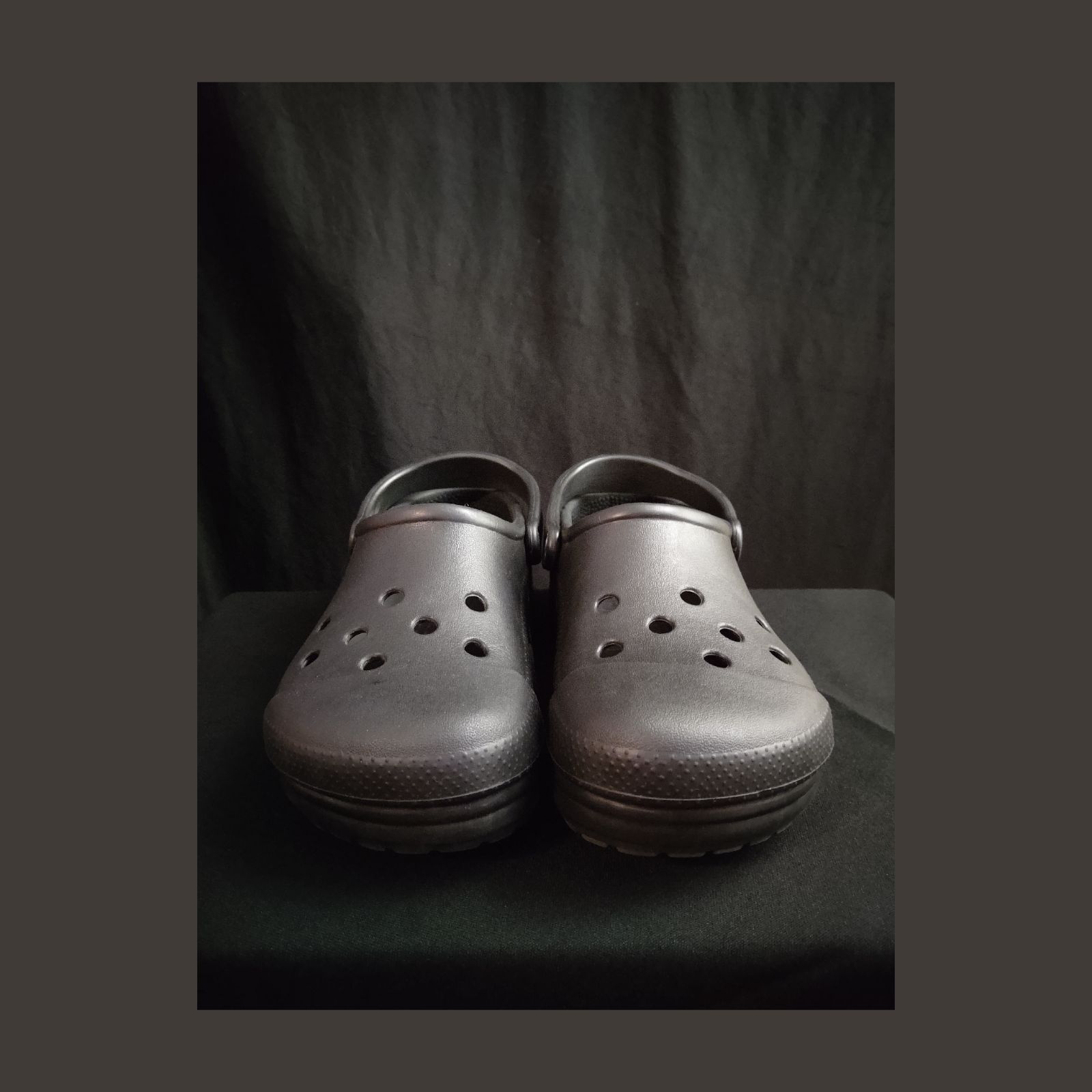 'Crocs' | Black | Size 6-7 M / 8-9 W