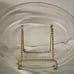 Vintage Fire King Peach Luster Oval Casserole Pan Baking Dish w/ Lid & Cradle