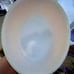 Vintage Fire King Peach Luster Oval Casserole Pan Baking Dish w/ Lid & Cradle