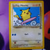 surfing pikachu black star 28 near mint