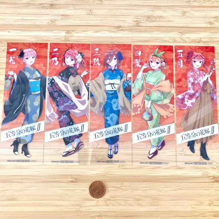 Rare The Quintessential Quintuplets set