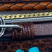Western Boho Cuff Bracelet - PU Leather Turquoise Bead Charm Multi-Strand NEW