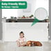 110 Extra Wide Retractable Baby Gate Large Openings Indoor Outdoor Kids Pet Dog