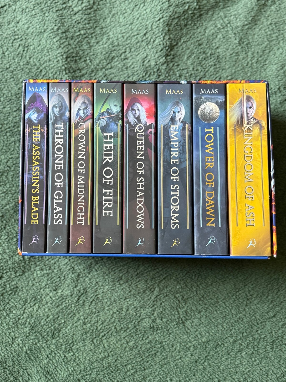 Bestseller OOP Throne of Glass Boxset