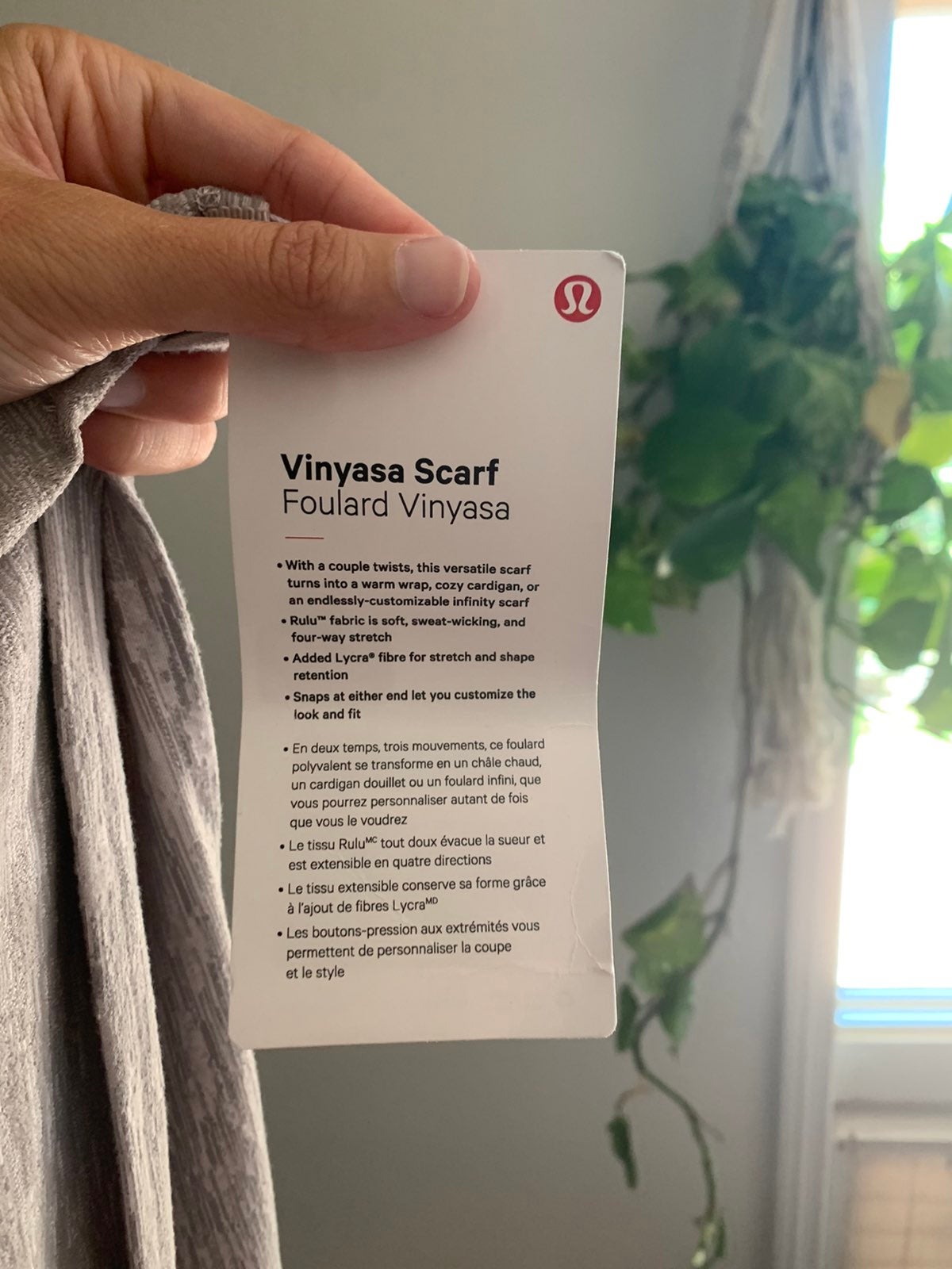 Lululemon Athletica Vinyasa Scarf