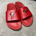 Giuseppe Zanotti mens red logo slides size 9