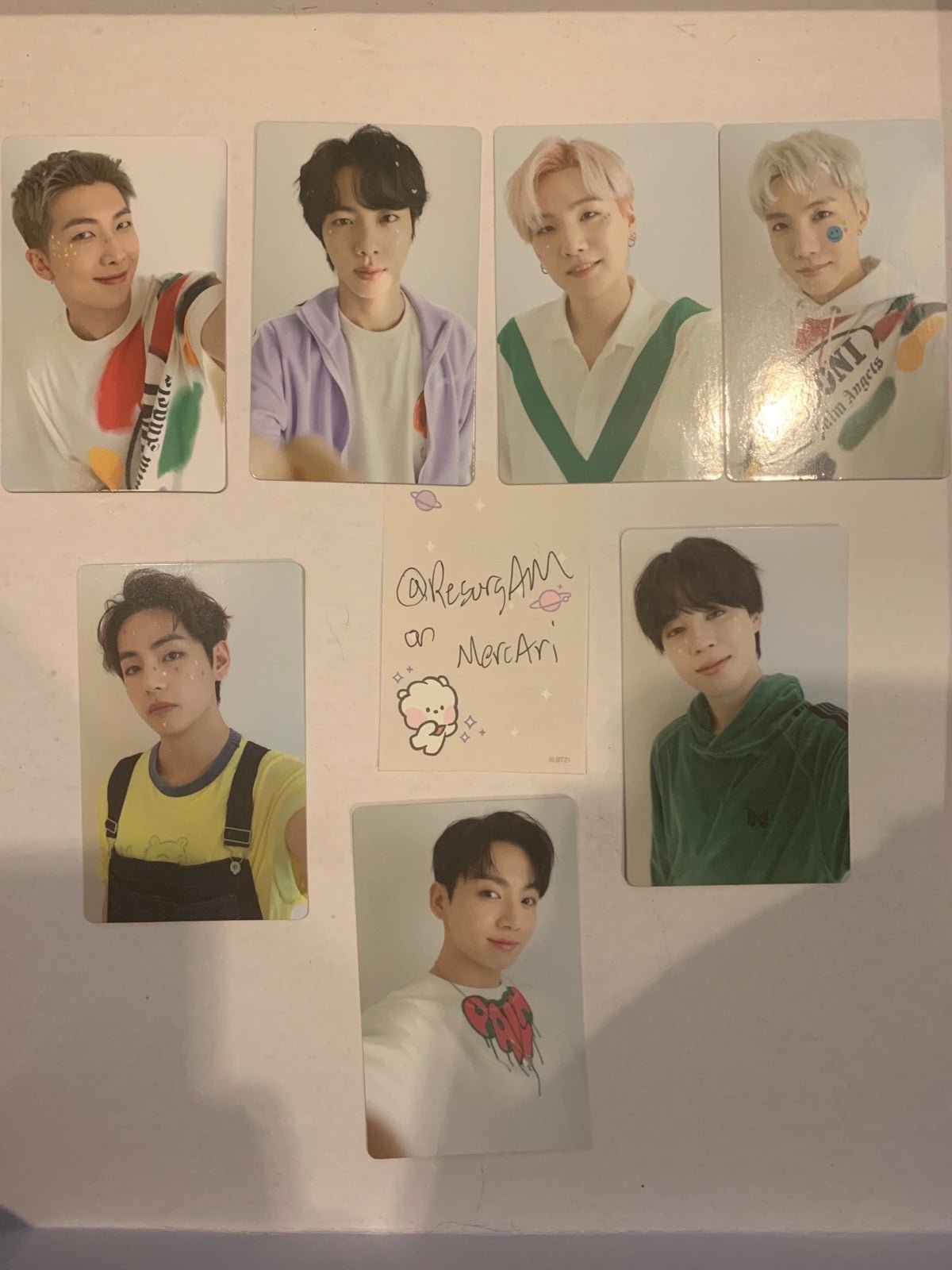 BTS Japan fanclub volume 10 questionnaire benefits set of 3 READ DESC
