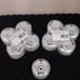 Luminous LED Quad Wheels White Pearl