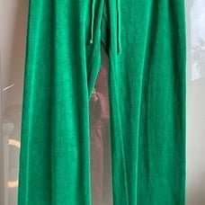 Vintage Juicy couture track pants original Green IVY LEAGUE terry M