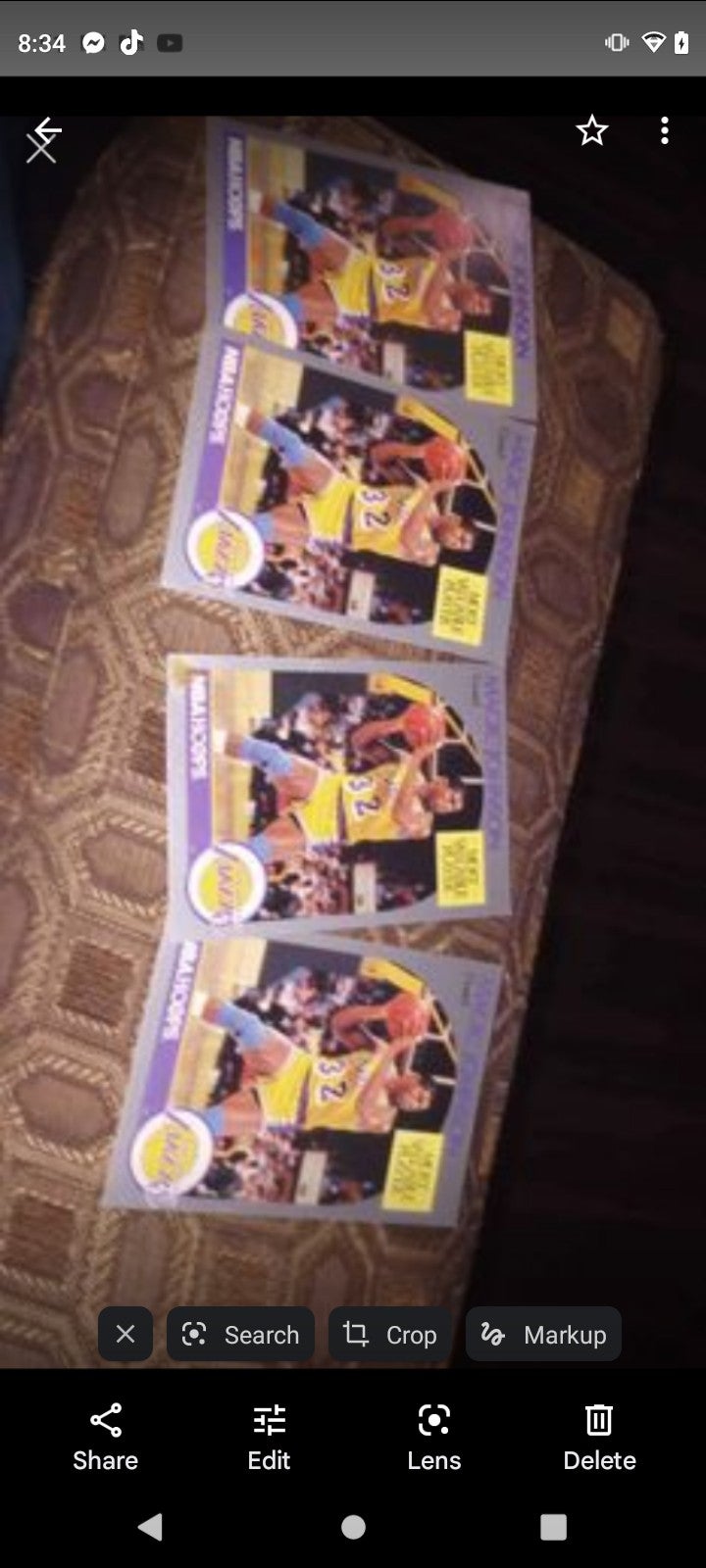 1990 Hoops #157 magic Johnson mvp trading cards