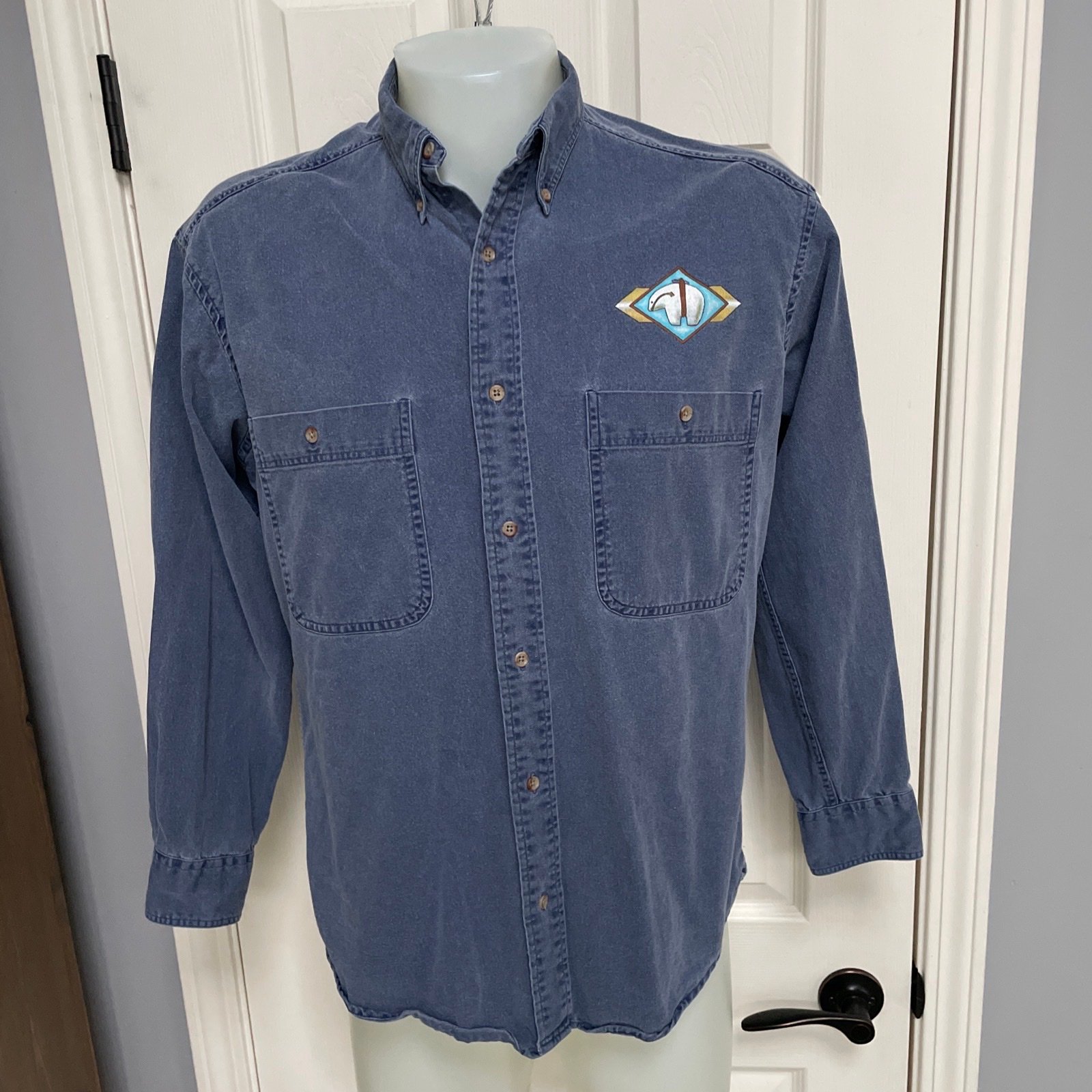 Coldwater creek denim clearance shirt