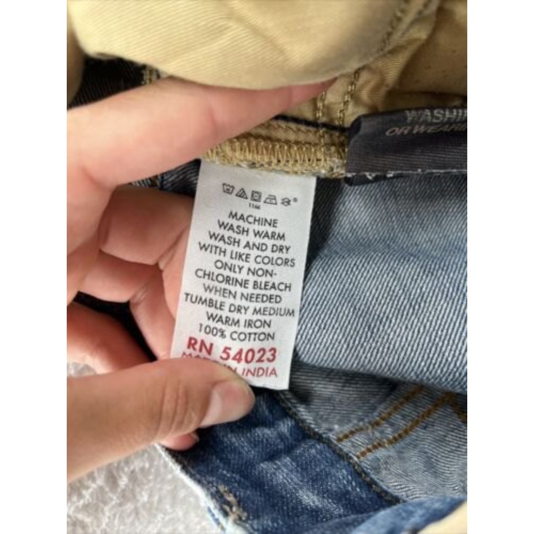 Gap 1969 Morrison Mens Jeans Button Fly Medium Wash