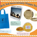 Fujifabric FABch Set Bag, Desk Calendar, Pouch
