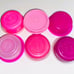 Tupperware Smidgets Set of 6 Pink Different shades New Tinietreasures