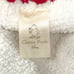 Disney Classic Winnie the Pooh Chenille Baby Blanket Snowman White Red Trim HTF