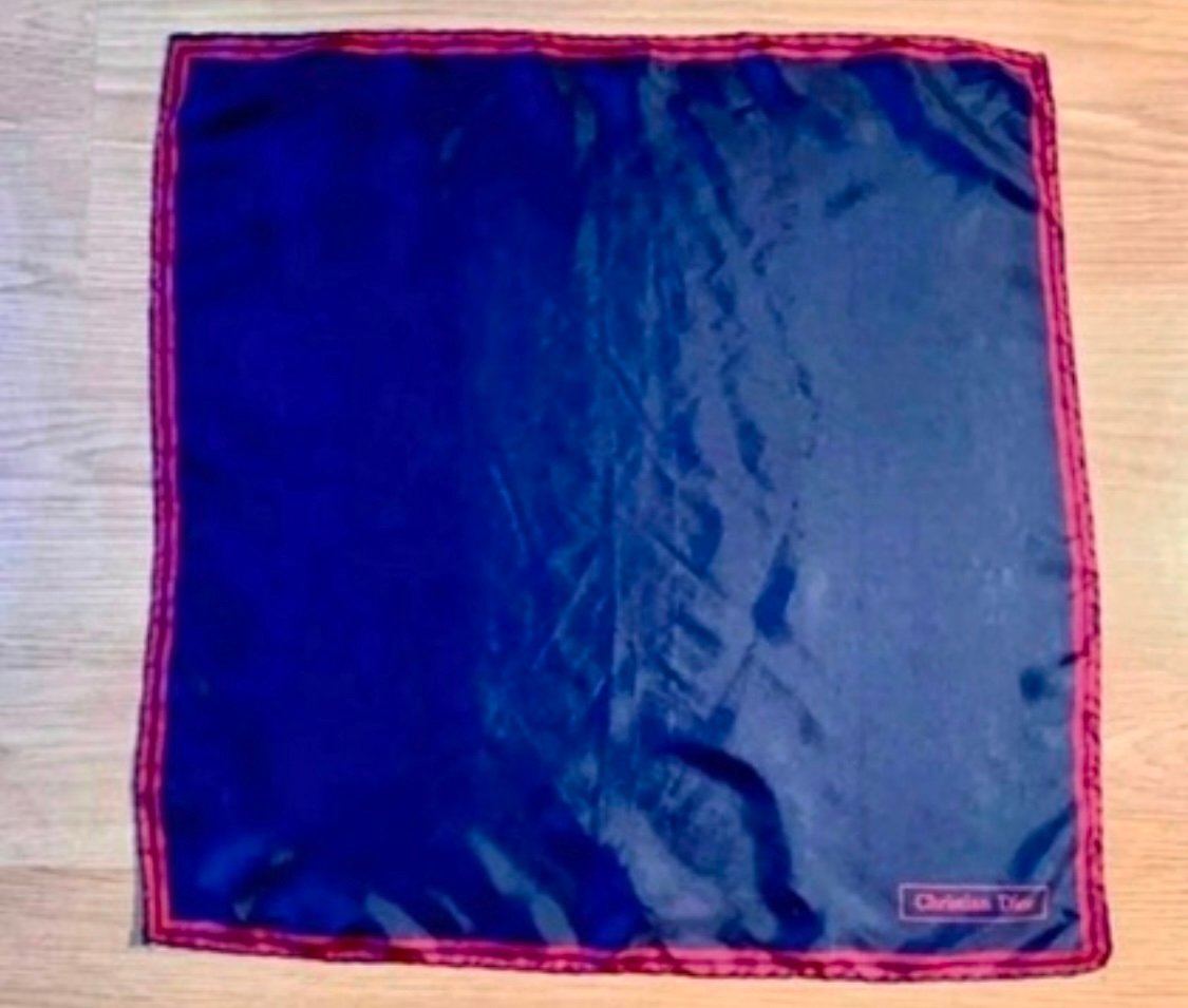 Christian Dior Silk Vintage Scarf