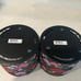 Bath & Body Works Valentine’s Day Glitter Hearts Black Metal Candle Holder Set